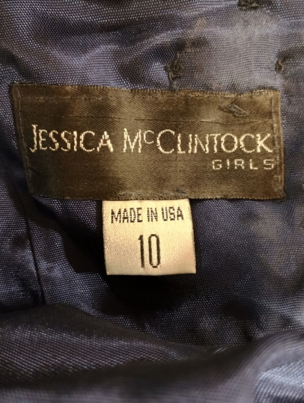 Jessica McClintock Girls Dress Size 10 - Picture 2 of 4